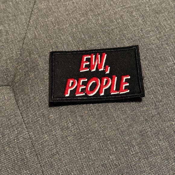 Ew, People morale hook and loop patch - Picture 1 of 1